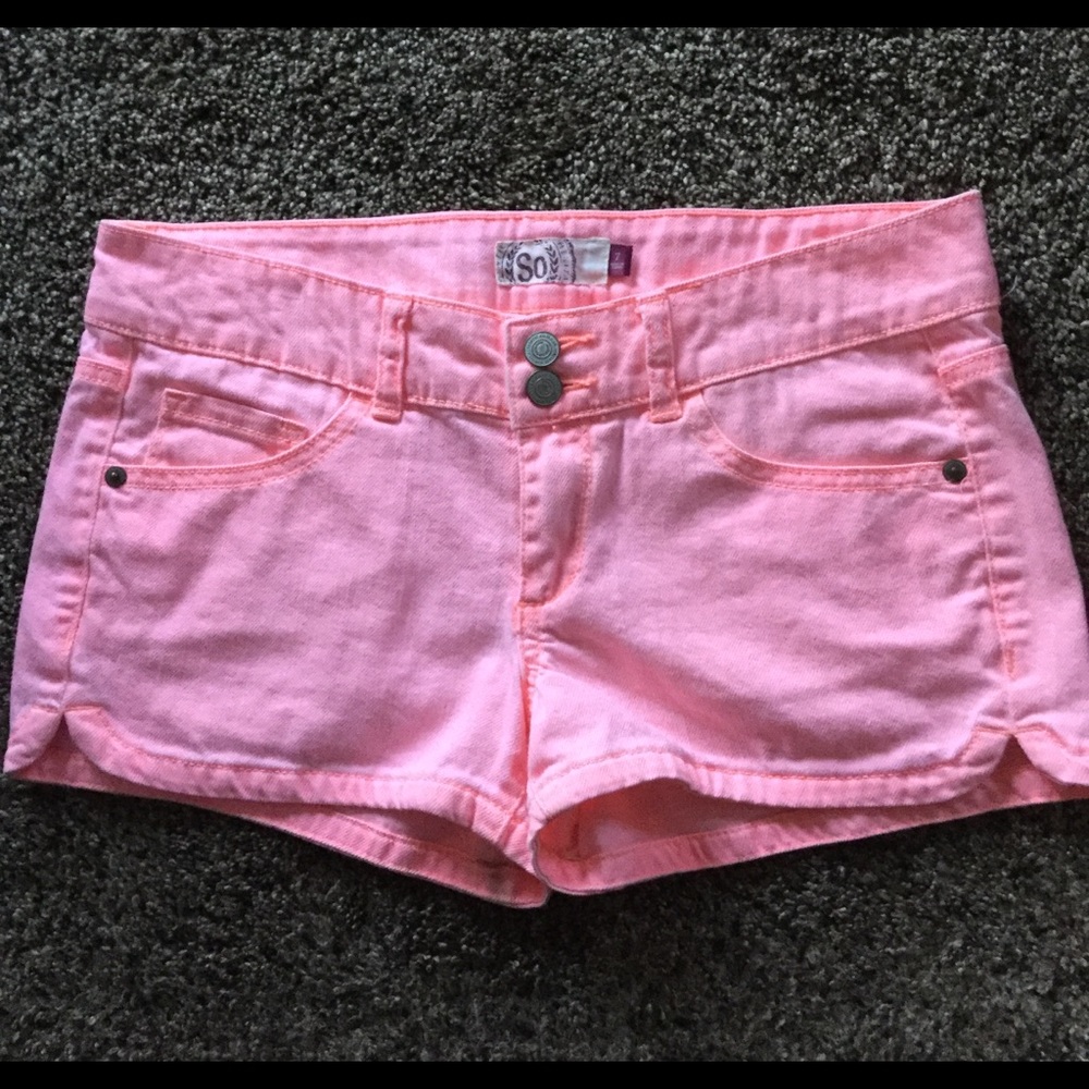 SO TANGERINE SHORTS - Picture 1 of 5